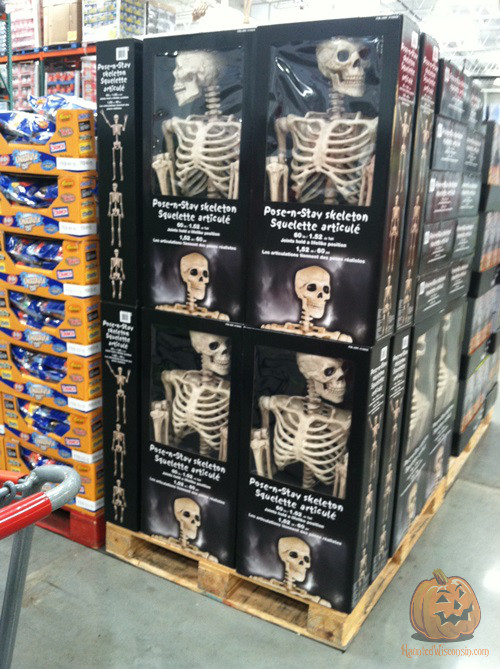 Skeletons at Costco
