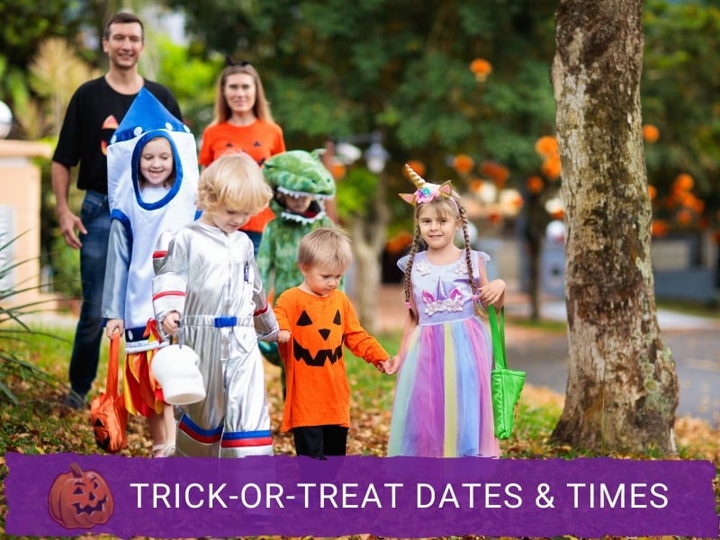 2025 Wisconsin Trick-or-Treat Dates &amp; Times