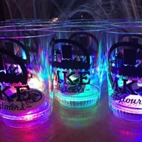 Light up glassware