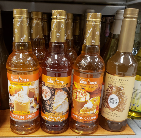 Pumpkin syrups