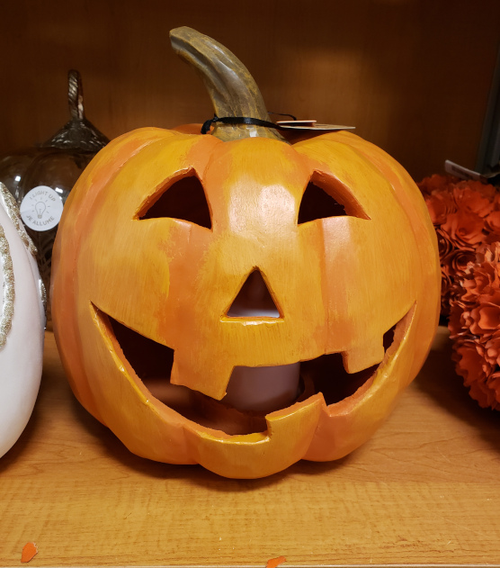 Smiling Jack 'o lantern