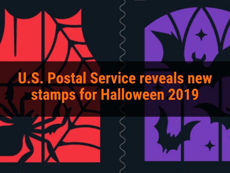 U.S. Postal Service reveals new stamps for Halloween 2019 Halloween