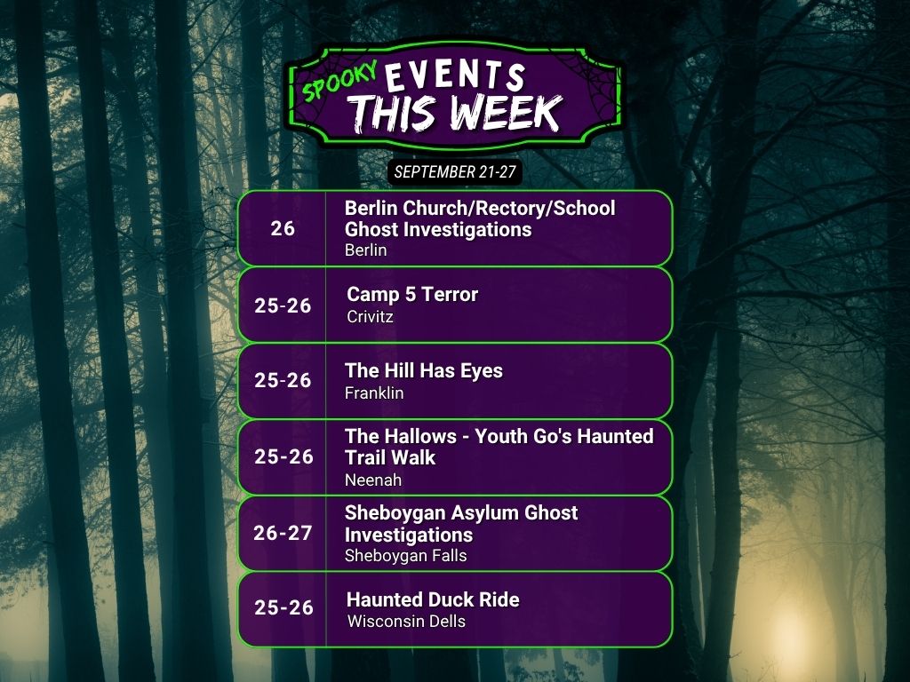 Spooky Events This Week: Sept 21-27